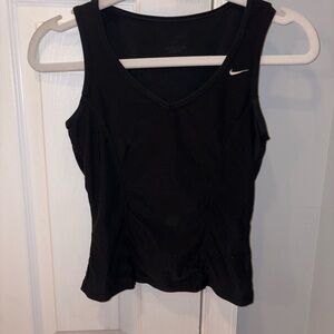 Nike Women's Black V-Neck Tank Top